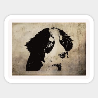 Bernese Mountain Dog Puppy Sticker